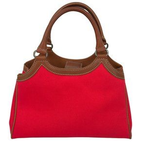 Fossil Replica Red Tote Handbag 11 X 7.5 In